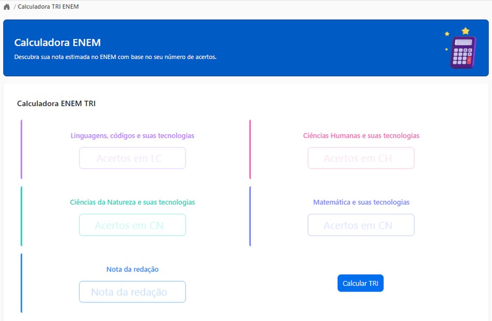 Como calcular nota do Enem 2025? Veja 5 simuladores e dicas de professores