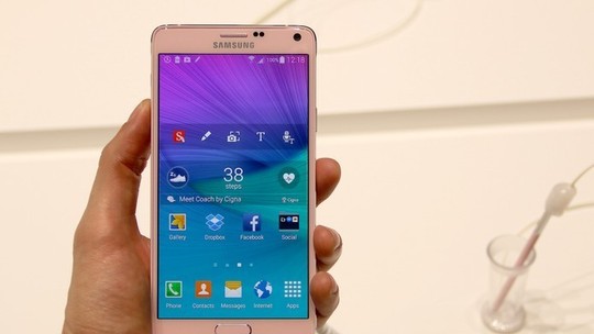 Celular Samsung Galaxy Note 4 4G Android 4.4 Câmera 16