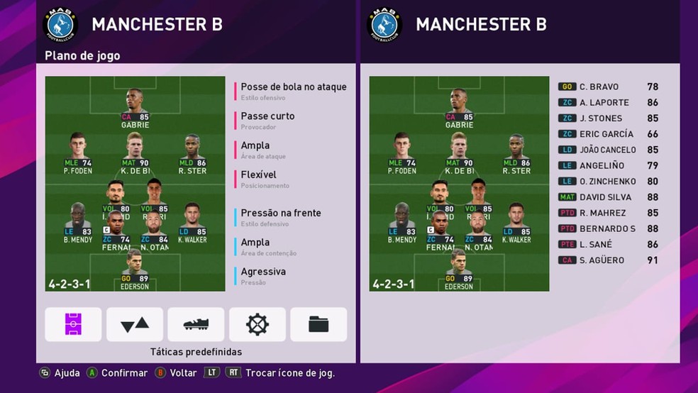 PES 2020 confira os melhores times para jogar na Master Liga