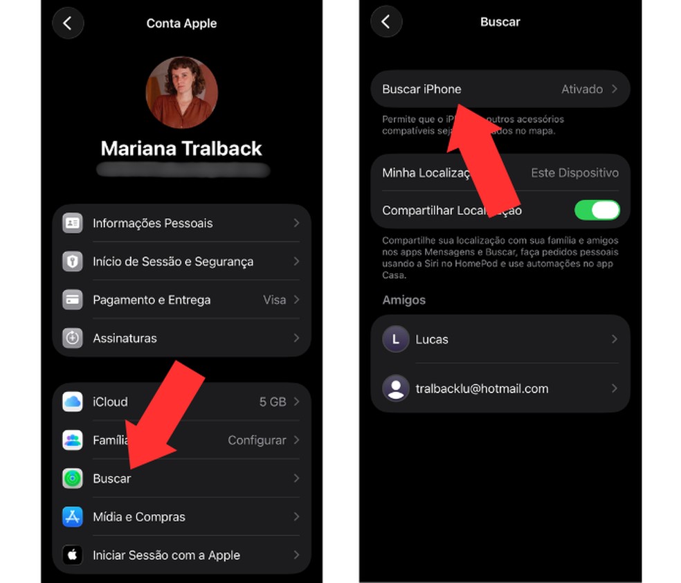  Reprodução/Mariana Tralback