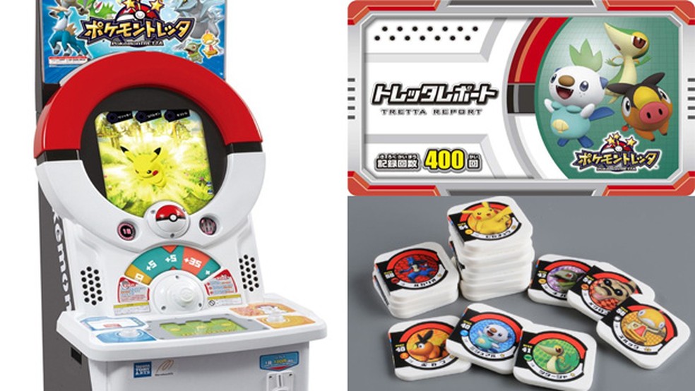 Misterioso título Pokémon Tretta será um fliperama japonês