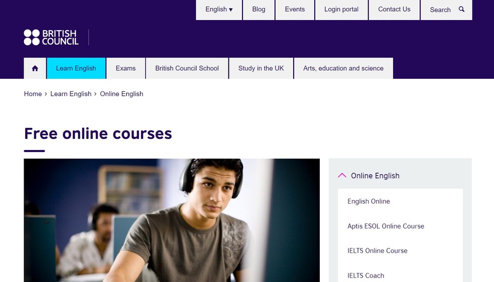 British Council oferece cursos pagos ou gratuitos — Foto: Reprodução/Raíssa Delphim