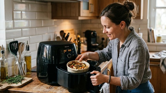 Cerâmica pode ir na air fryer? 6 recipientes que podem ou não ser usados