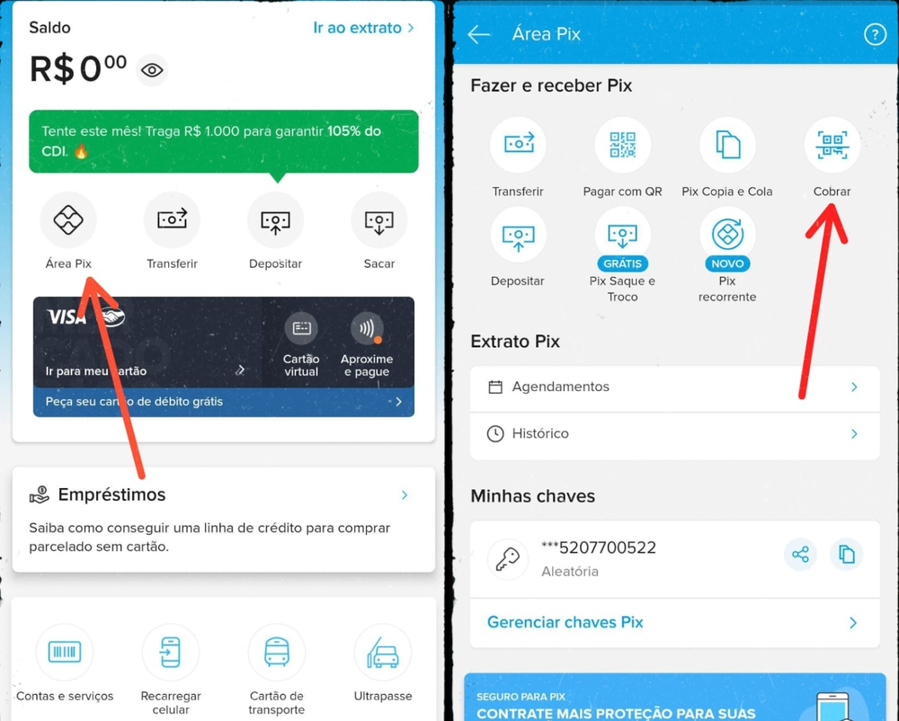 Como gerar QR Code Pix? Veja tutorial dos 5 principais bancos digitais