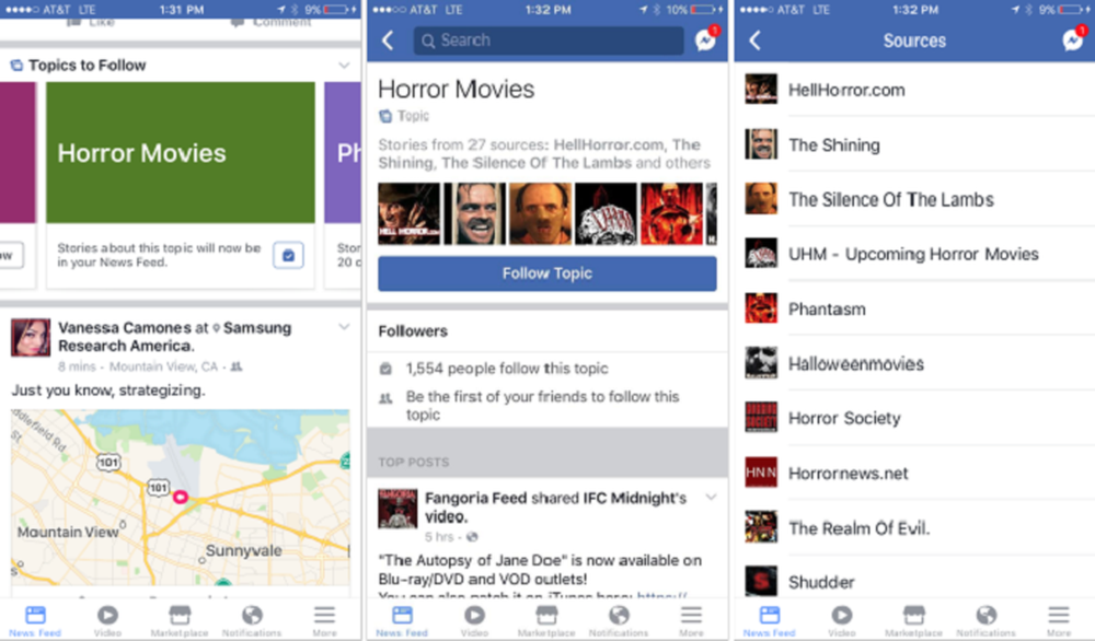 Contra bolhas de informação, Facebook testa feed em tópicos