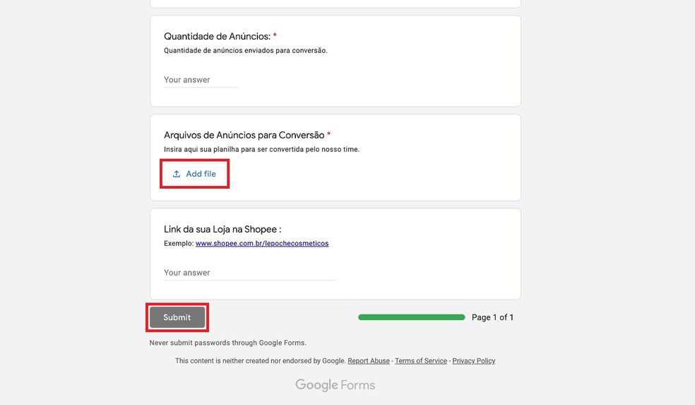 Shopee: vender coisas usadas é possível no site — Foto: Reprodução/Clara Fabro
