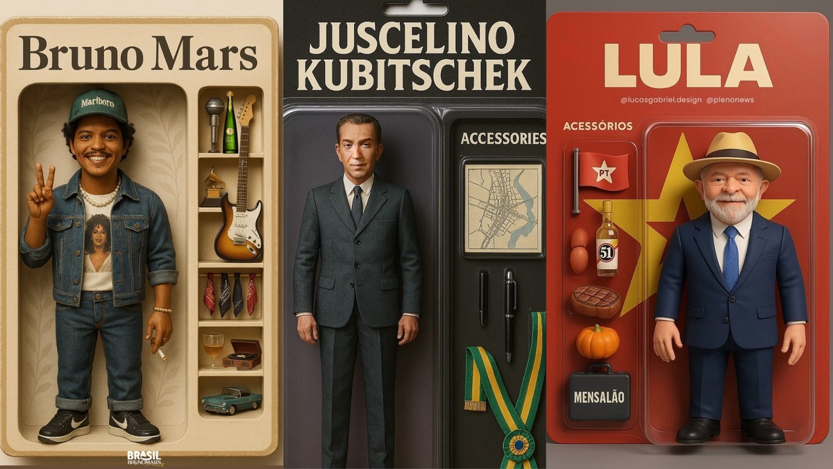 Action figure no ChatGPT: veja bonecos de famosos que viralizaram na trend