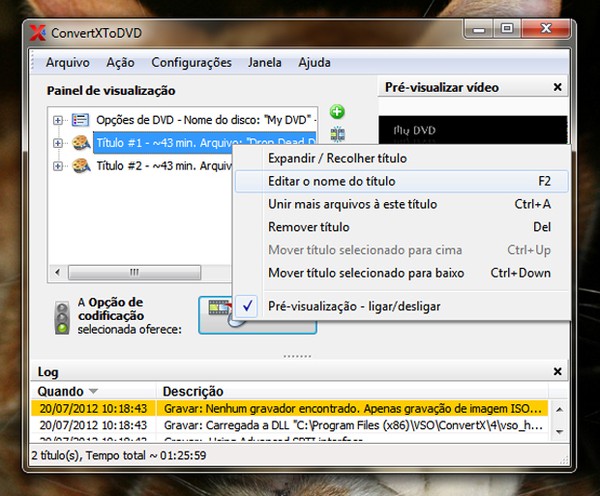 Como Usar O ConvertXtoDVD Para Gravar Mais De Um Filme