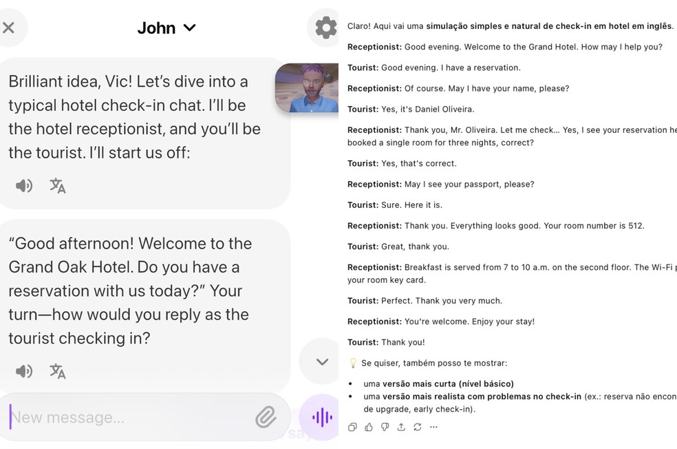  Reprodução/Praktika e ChatGPT