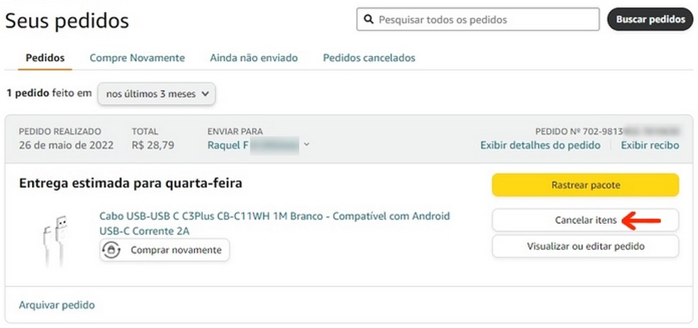 Amazon cancelacion pedido best sale