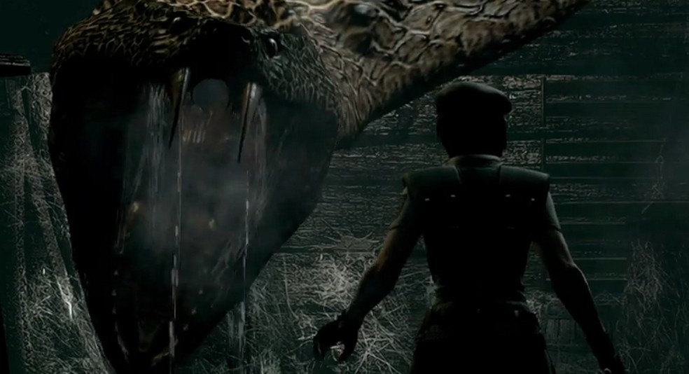 Resident Evil HD Remaster ganhou seu primeiro trailer. (Foto: Reprodução/YouTube) — Foto: TechTudo