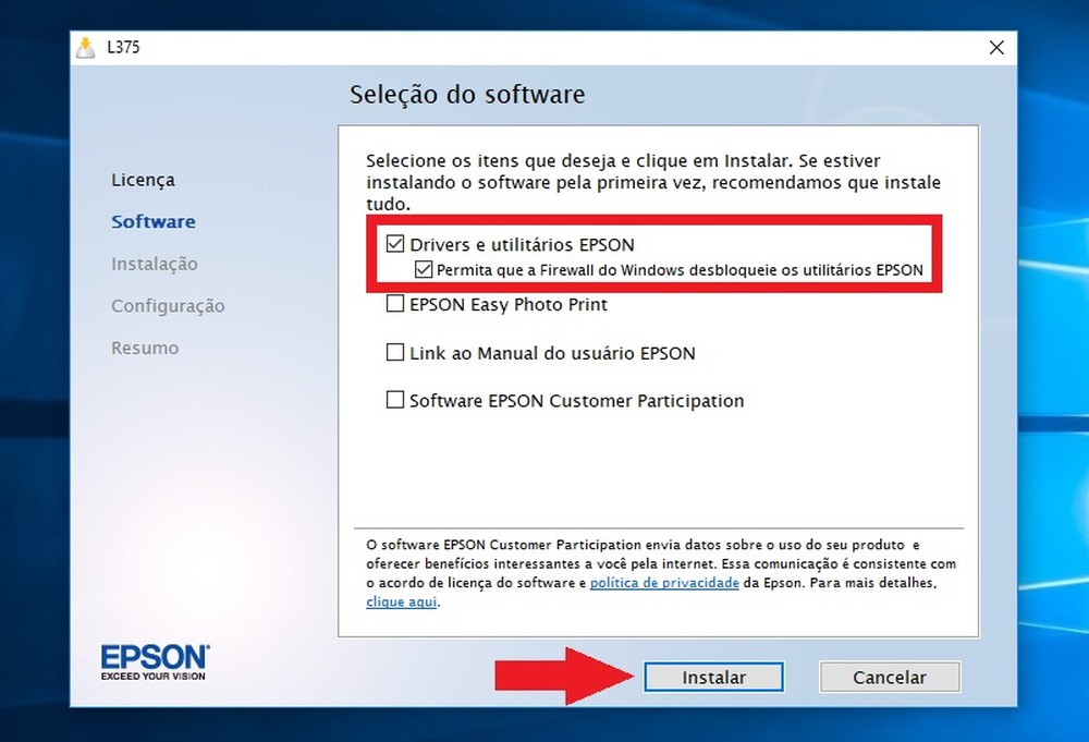 Epson EcoTank L375: saiba como baixar e instalar o driver da impressora