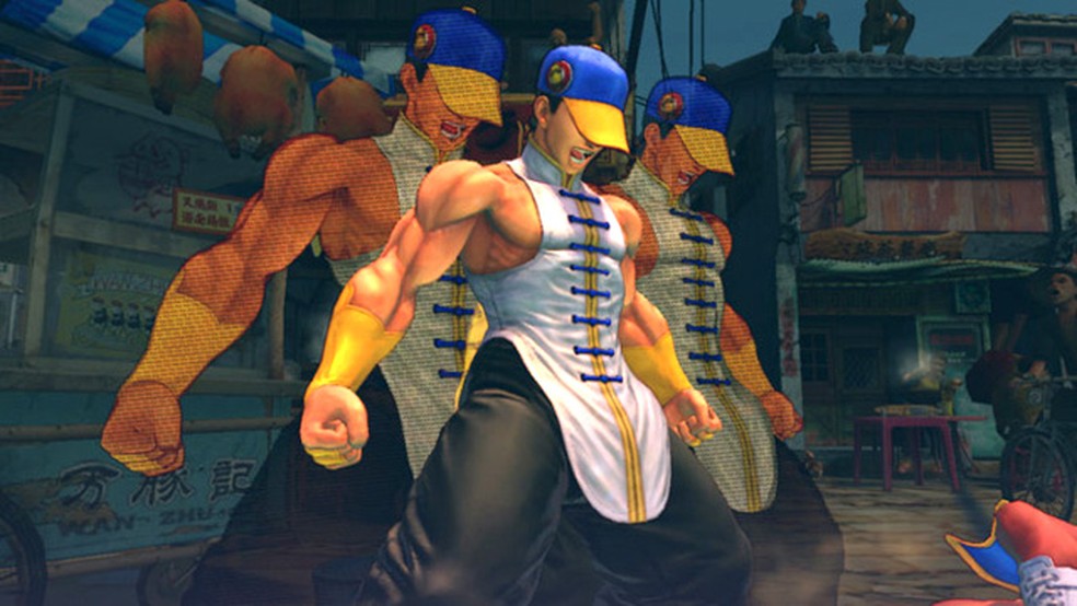 Novo, e patético, personagem de Street Fighter IV