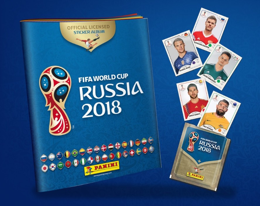 Pacotinhos da Copa 2018 Rússia
