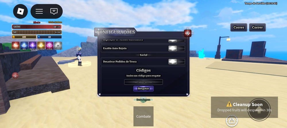 Codes de Sailor Piece: veja todos os códigos para resgatar em março