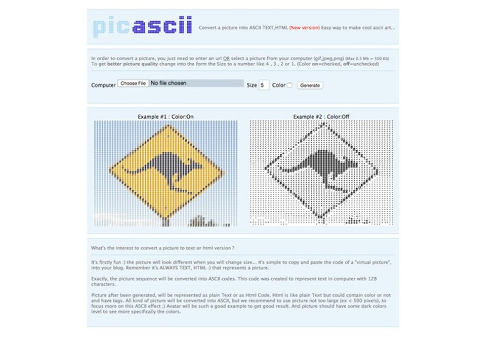 Três sites para transformar fotos em ASCII Art