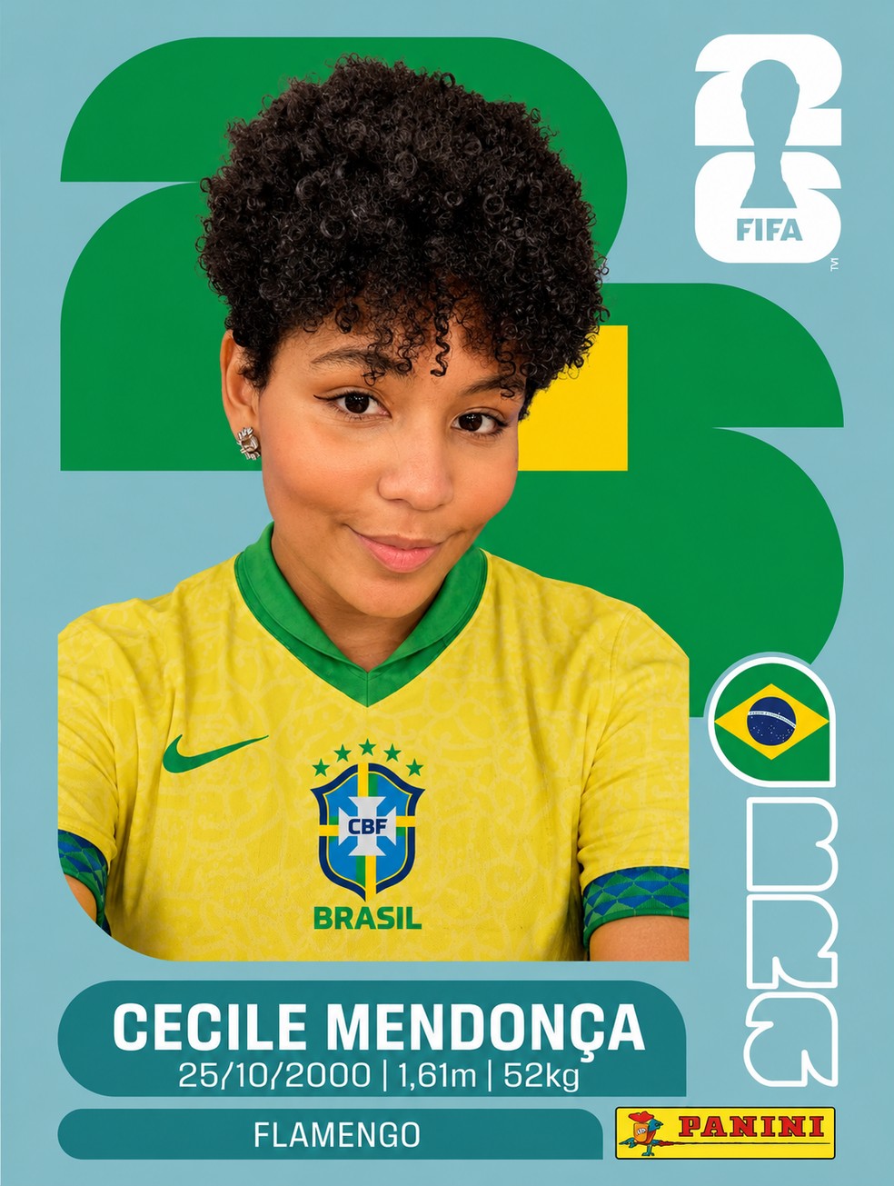 Como fazer figurinha de álbum da Copa no ChatGPT? Veja passo a passo completo — Foto: Cecile Mendonça/Imagem gerada pelo ChatGPT