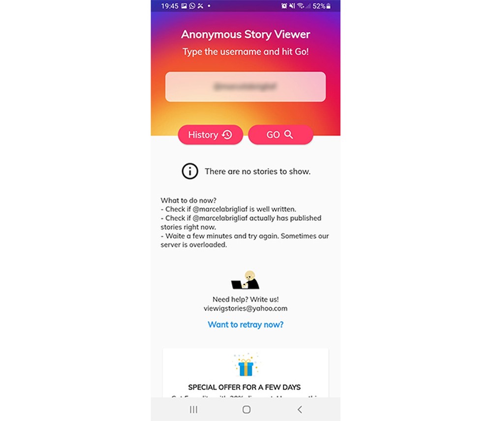 Anonymous Stories Viewer funciona? Entenda app para ver stories escondido