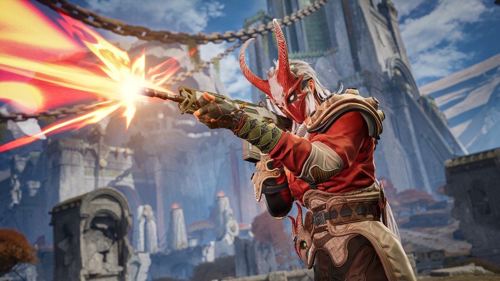 Una é uma conjuradora que invoca espíritos da Floresta Selvagem — Foto: Reprodução/Steam