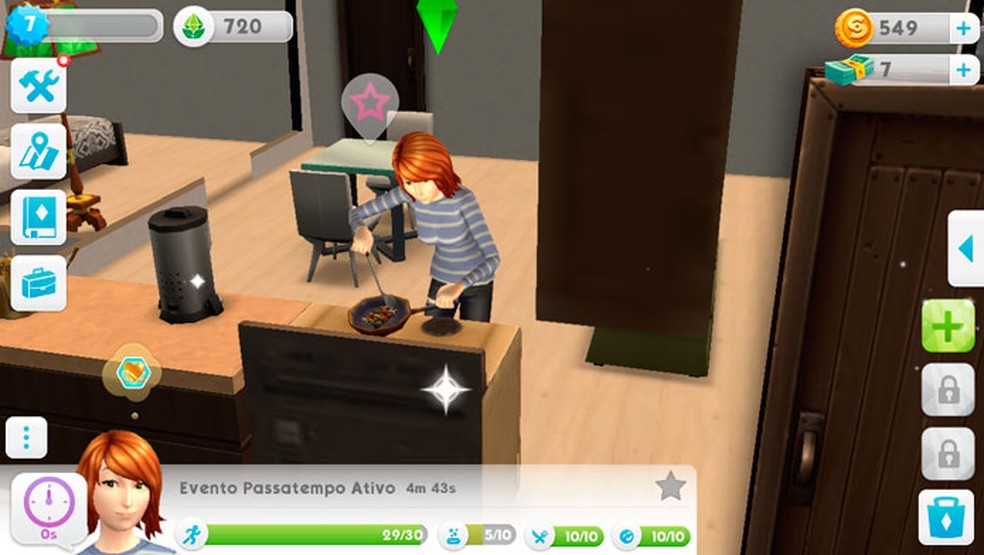 The Sims Mobile - Recursos Sociais no The Sims Mobile
