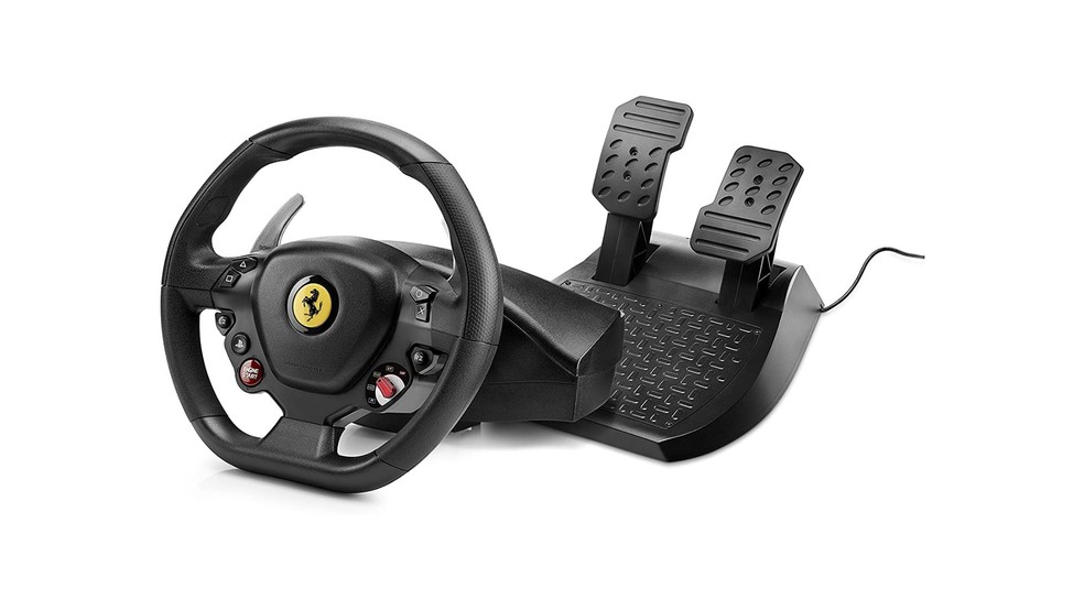 Volante Gamer Logitech G29 Driving Force para PS5 PS4 PS3 e PC