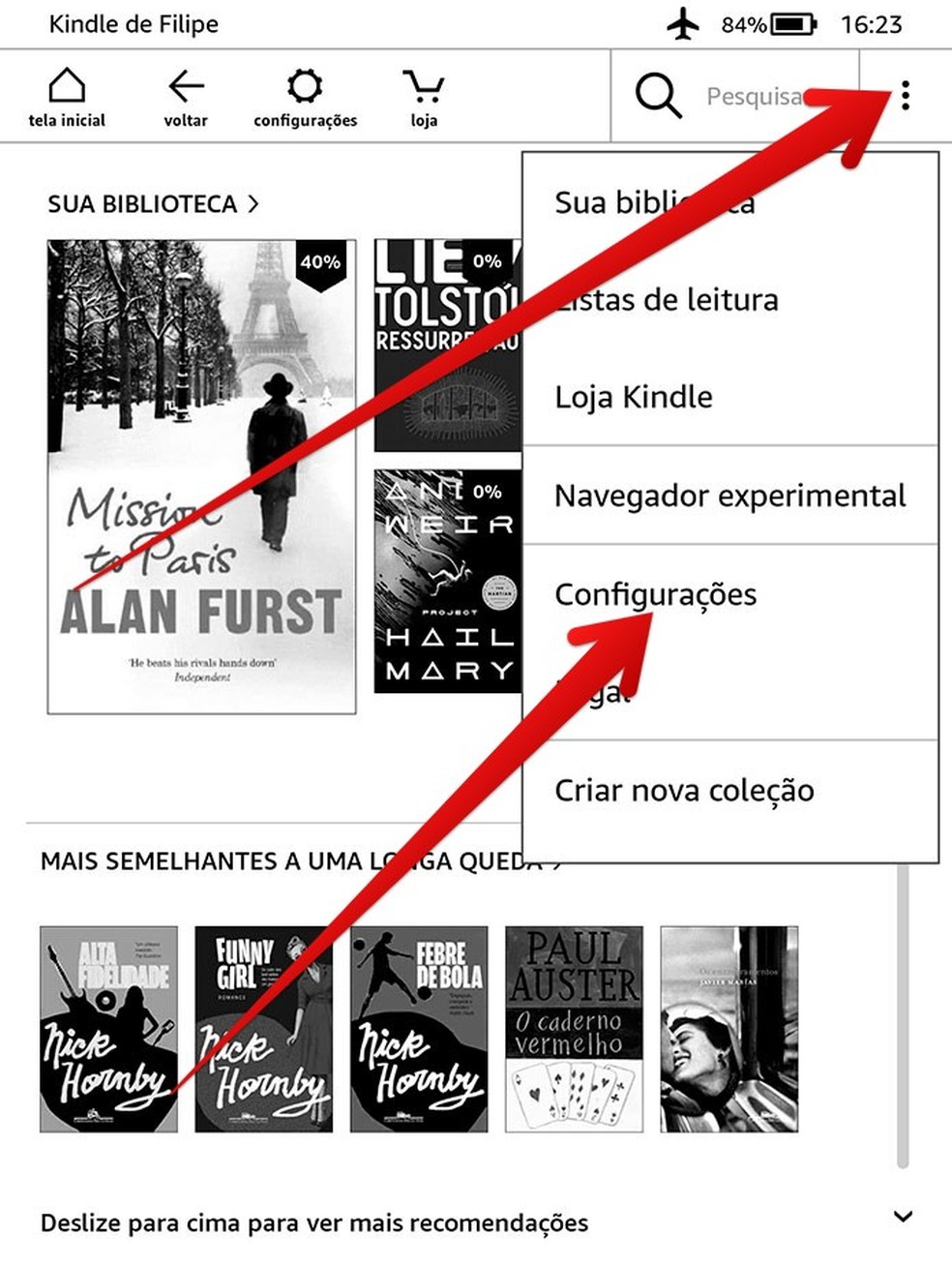 Atualize As Configurações Do Whispersync Para Kindle – UPQUZQ
