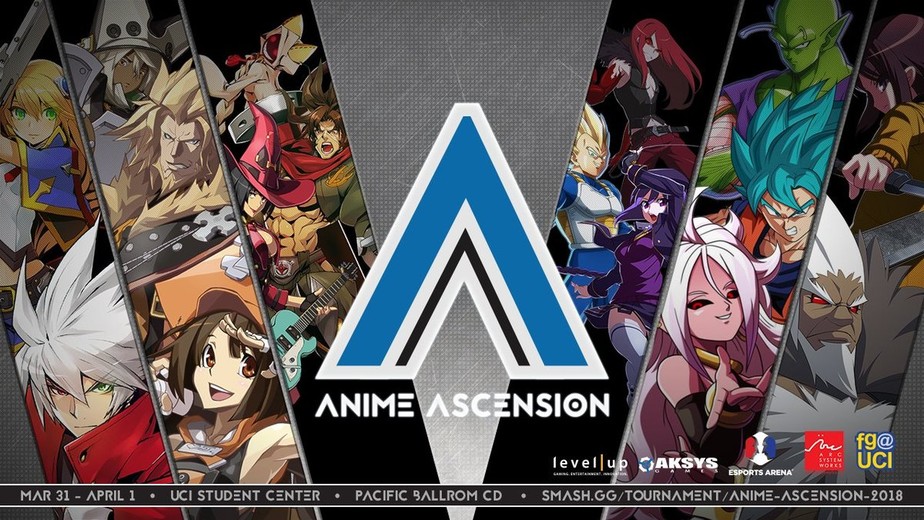 Anime Ascension 2018 marca final de semana de jogos de luta e animes