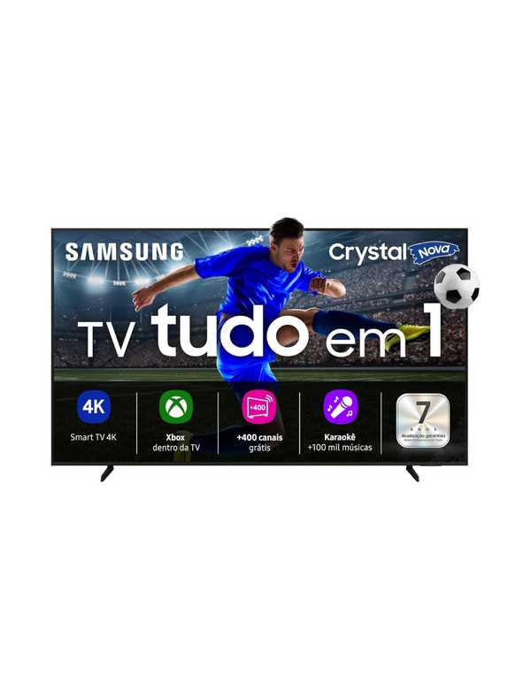 Smart TV Samsung 65" Crystal UHD 4K U8100F