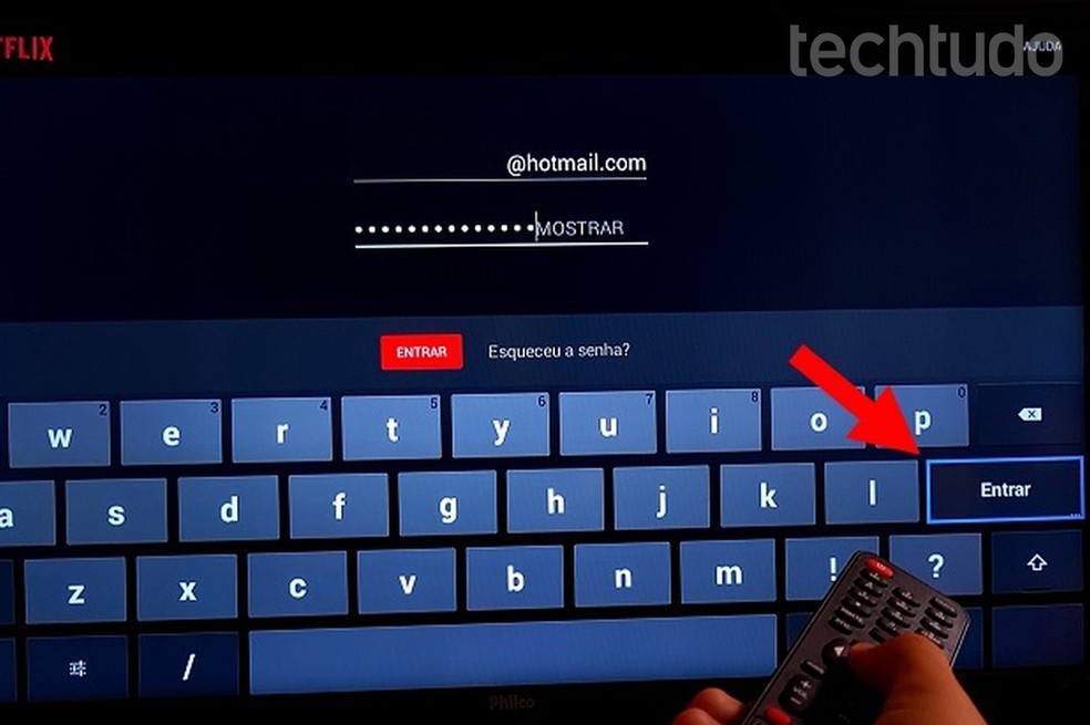 Teclado netflix smart tv online