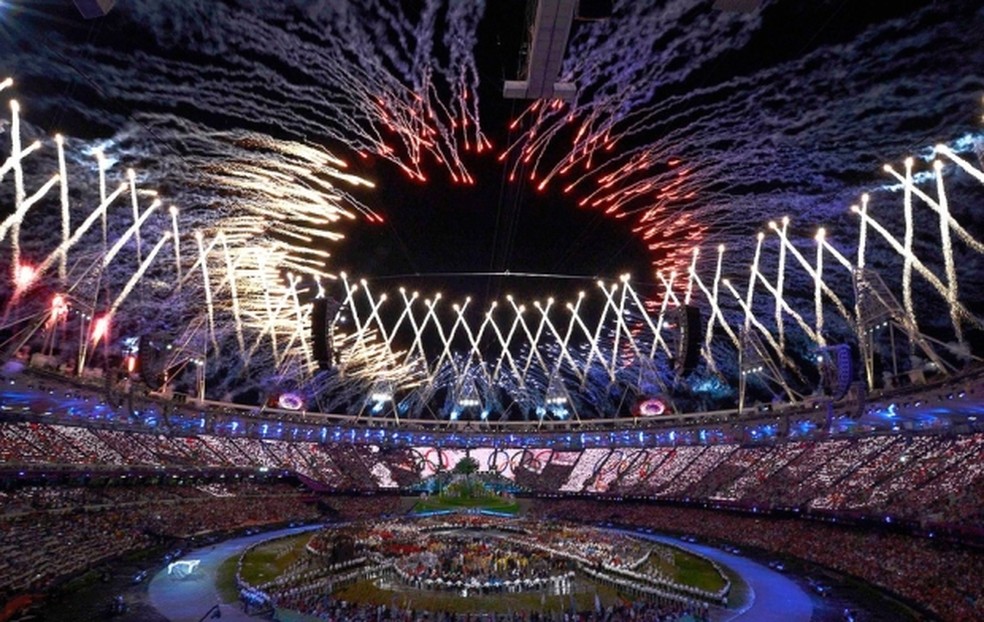 Cerimônia de abertura dos Jogos Olímpicos de Londres 2012 (Foto: Reprodução/Agência Reuters) — Foto: TechTudo