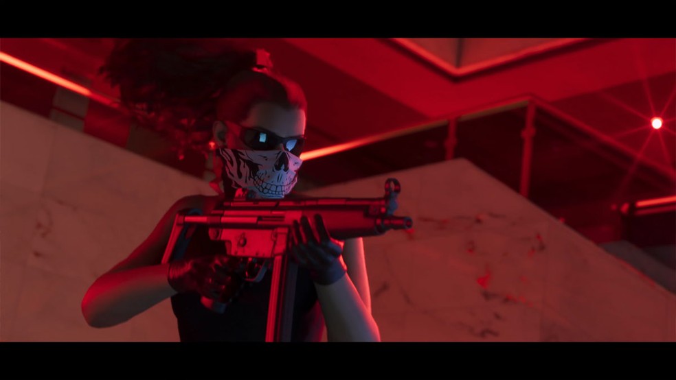 GTA 6 confirmou algumas novas armas como a MP5 e um lançador de granadas, além de mostrar um vasto arsenal na Ammu-nation — Foto: Reprodução/Rockstar Games