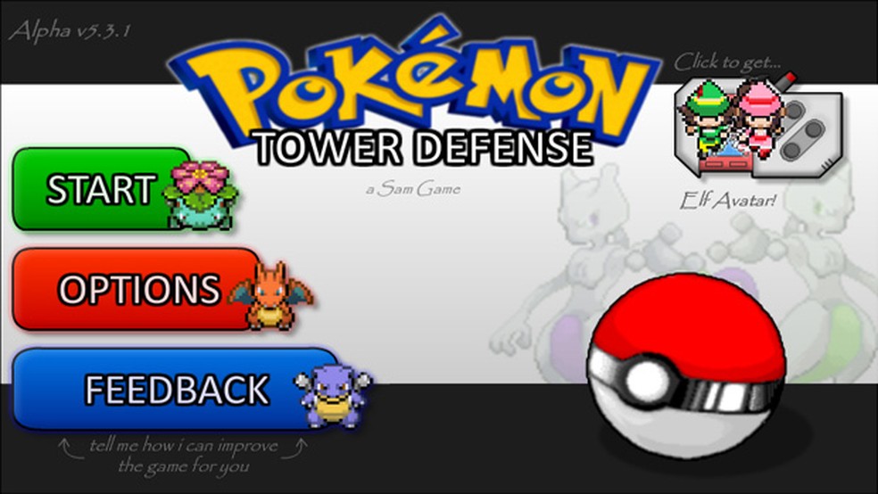 Jogo Pokémon Tower Defense 2 no Jogos 360