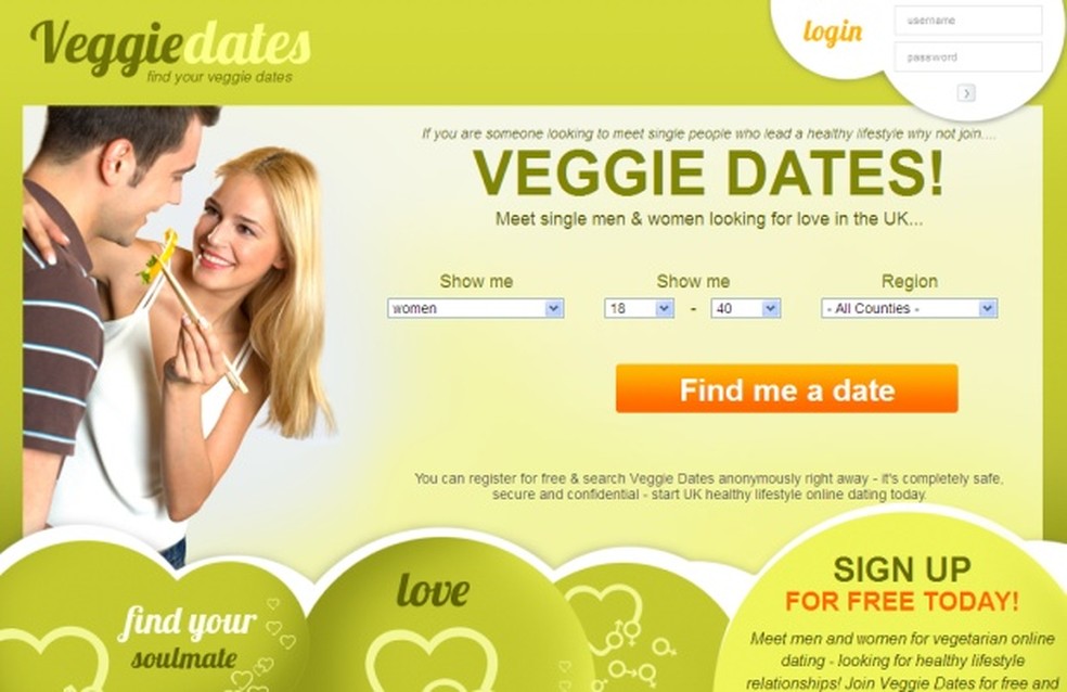 Site de namoro entre vegetarianos é advertido por ter várias pessoas que  comem carne