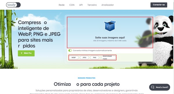 TinyPNG: como usar site para compactar imagem