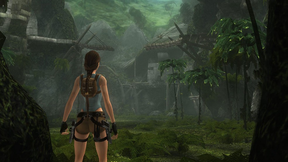 Tomb Raider: Anniversary é um remake que comemora os 10 anos da franquia de Lara Croft com atualização em seu gameplay — Foto: Reprodução/Steam