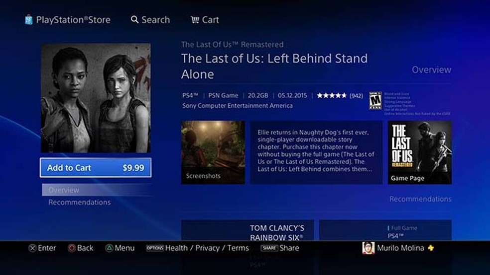 The Last of Us roda quase tão bem no emulador PS3 quanto no PS4