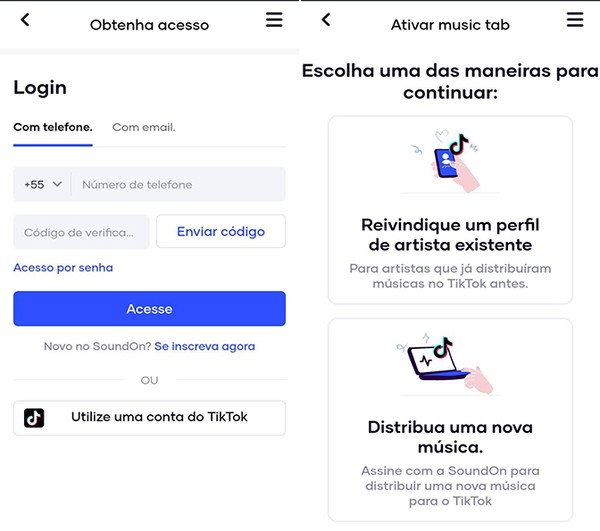 Como usar o SoundOn para publicar música gratuitamente em streamings