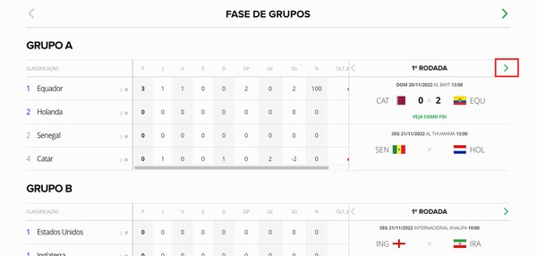 Como baixar a tabela de jogos da Copa do Mundo 2022: Google Calendar, Excel  e PDF