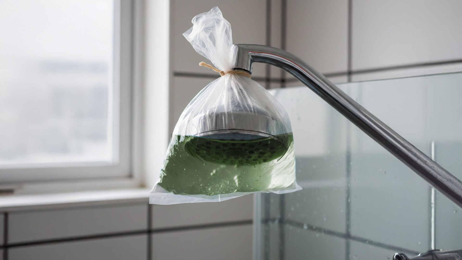 Como desentupir chuveiro com saco plástico? Conheça o truque viral