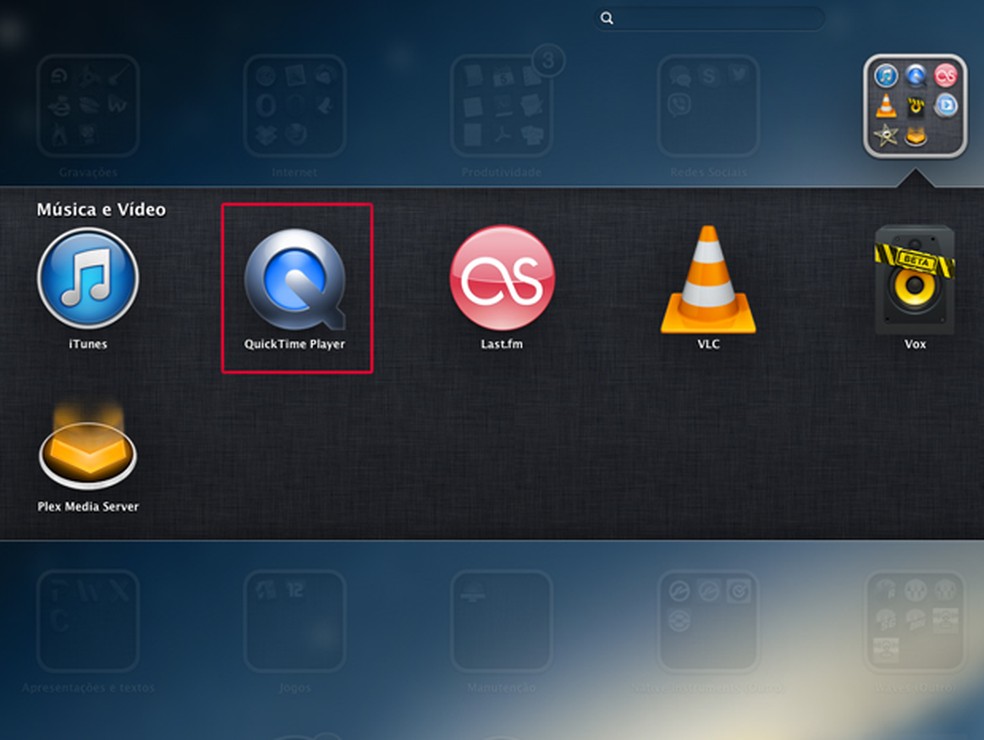 Como ativar o modo loop para vídeos no Quicktime do Mac OS