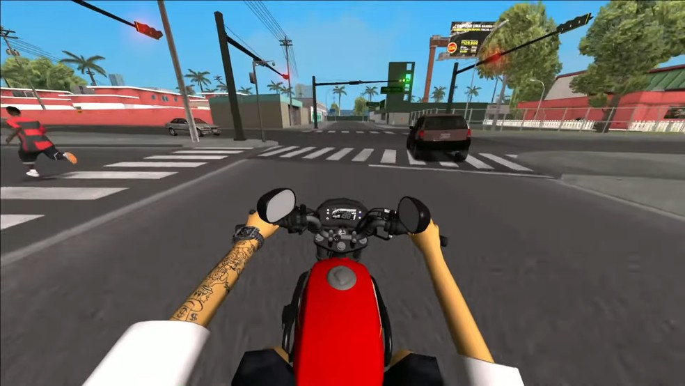 A instalação de APKs modificados no Android, como o caso de GTA Motovlog, pode causar problemas de desempenho e segurança no aparelho — Foto: Reprodução/Vinny Plays