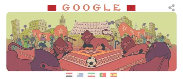 Copa do Mundo 2018: sexto dia do mundial ganha Doodles do Google