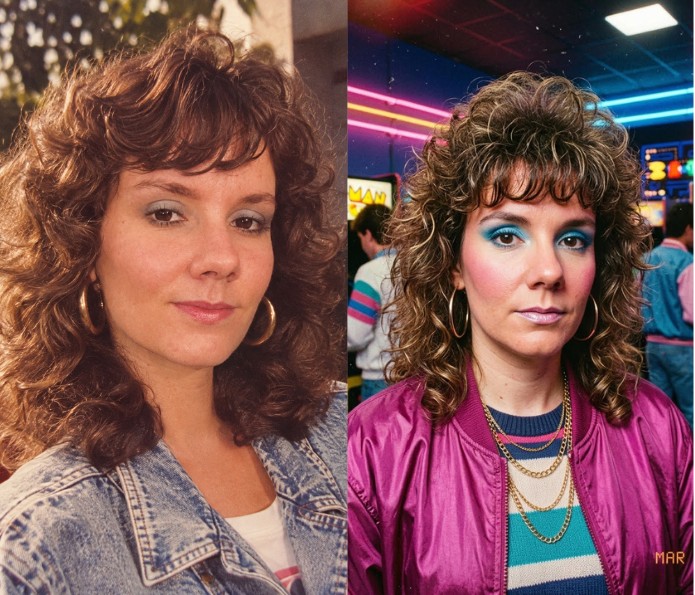 Trend dos anos 80: testamos ChatGPT e Gemini para ver qual cria a melhor foto