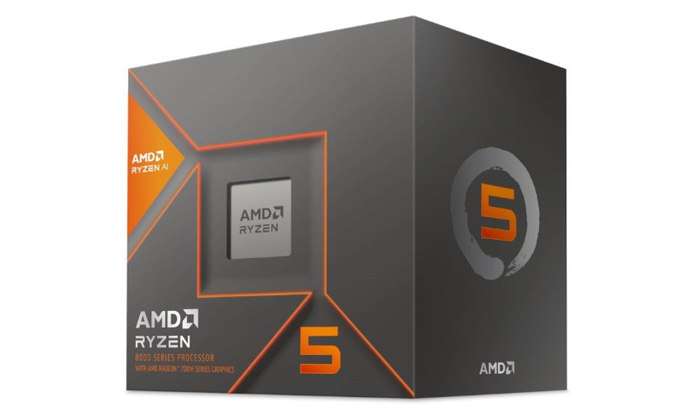 AMD Ryzen 5 8600G foi desenvolvido como uma CPU para jogos com GPU integrada — Foto: Reprodução/Amazon