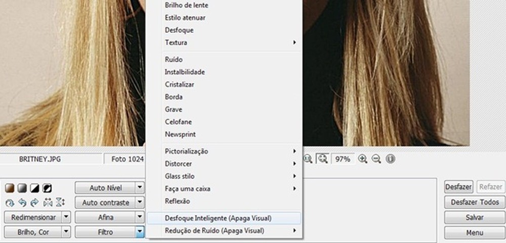 Veja como aplicar o efeito Porcelana no Photoscape