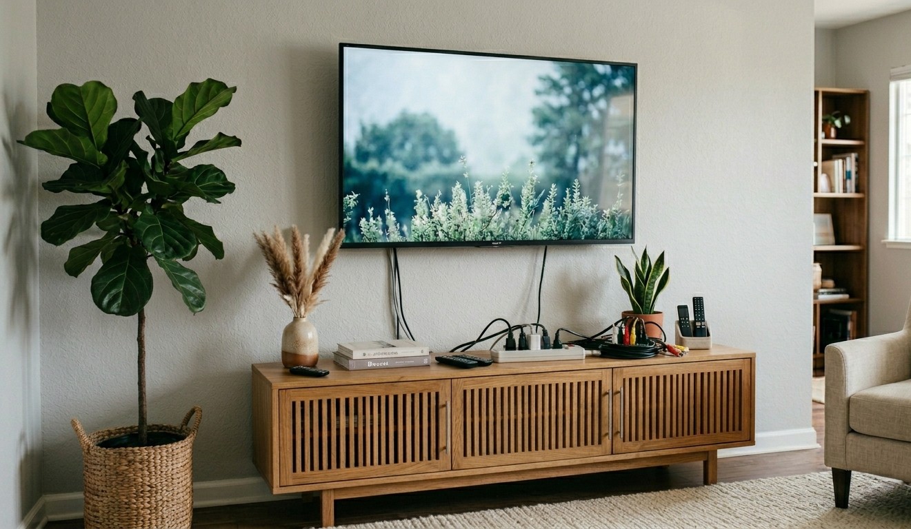 Essas são as melhores formas para esconder o cabo HDMI da TV