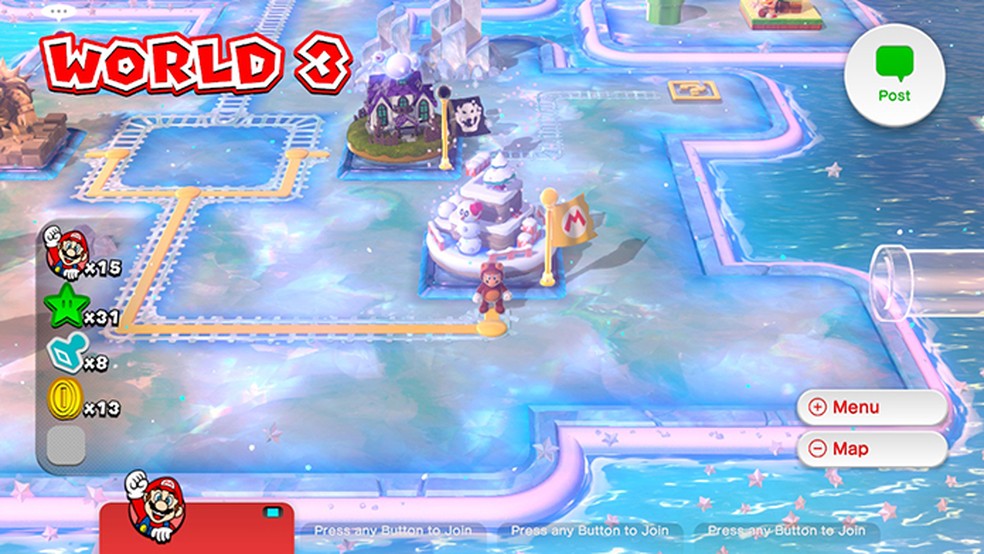 Jogo Super Mario 3D World - Wii U - Brasil Games - Console PS5