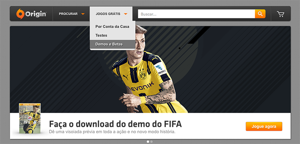 Como fazer o download de demos e games grátis no Origin