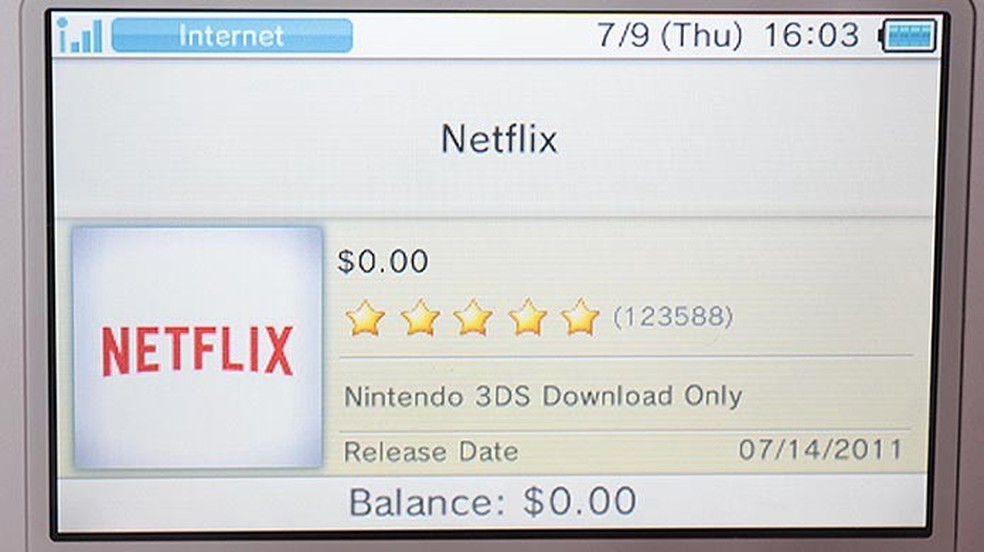 Nintendo 3DS saiba como baixar e usar o Netflix no port til