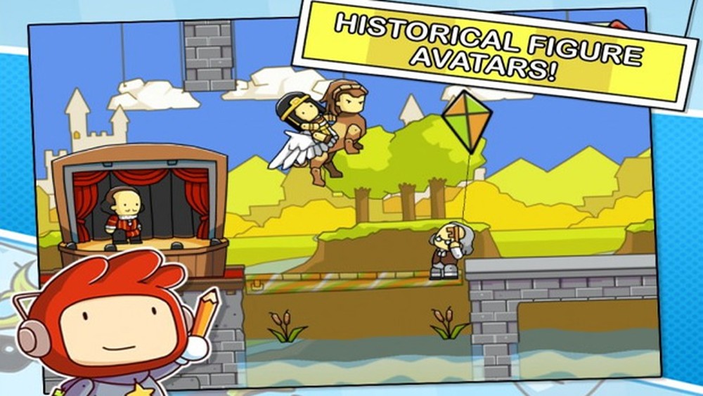 Scribblenauts Remix recebe DLC de figuras históricas
